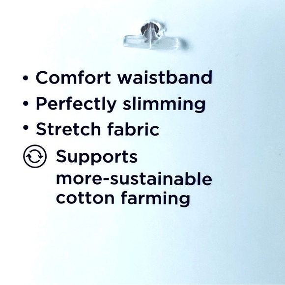 Croft & Barrow The Effortless Stretch Pants Khaki Boot Cut Mid Rise Petite 22W - Picture 11 of 16